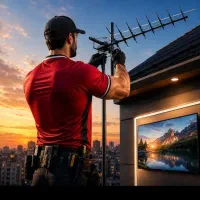 خدمات نصب و راه اندازی تلویزیون با آنتن دهی بالا
