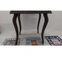 میز جاقاشقی کنسول قهوه ای