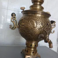 یک عددسماوربرنجی|سماور، چای‌ساز، قهوه‌ساز|نیشابور, مبارکه|دیوار