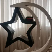 بوفه ب شکل ماه و ستاره