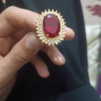 انگشتر زنانه یاقوت سرخ