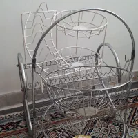 جا ظرفی و جا سیب و پیاز و جا استکانی تمیز