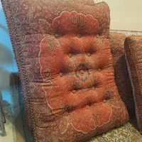 پشتی سنتی قرمز ترمه|پشتی|کرج, حاجی آباد|دیوار