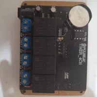 برد تایمر رله ۴ کاناله 12V