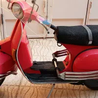 موتور وسپا کلاسیک ایتالیایی ۱۲۵- دارای کارت و پلاک