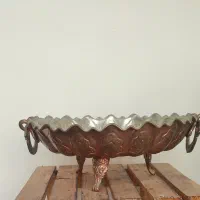 دیگچه مسی اجیل خوری دوغ خوری و لیوان مسی