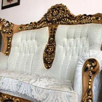 مبلمان سلطنتی منبت کاری هردو رو چوب روس|مبلمان خانگی و میز عسلی|شیراز, زرهی|دیوار