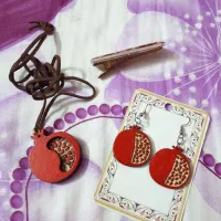 ست گردنبند و گوشواره و گیره سر یلدایی|بدلیجات|تهران, تاکسیرانی|دیوار