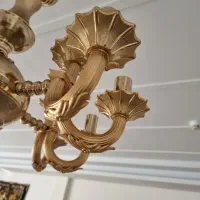 ﻟﻮﺳﺘﺮ ﺑﺮﻧﺞ|لوستر و چراغ آویز|تهران, افسریه جنوبی|دیوار