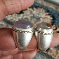 انگشتر عقیق کبود یمنی رکاب صدوقی