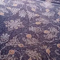 یک عدد روفرشی ۱۲ متری مخمل کش دار طوسی