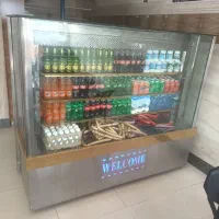 یخچال ویترینی عین جدیداست|یخچال و فریزر|آق قلا, |دیوار