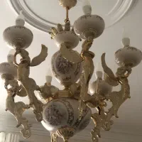لوستر فرشته طلا کوب