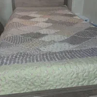 تخت خواب یک نفره چوبی