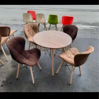 میز نهارخوری چستر آپارتمانی ناهارخوری پایه راش|میز و صندلی غذاخوری|کرمانشاه, |دیوار