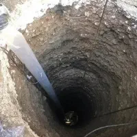 چاه کنی زنجان ایجرود حفر چاه .چاه