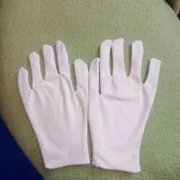 دستکش‌سفید‌پارچه‌ای‌بهصورت‌عمده