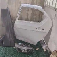 درعقب چپ دنا پلاس بدون رنگ گلگیرجلوی پژو چپ بی رنگ|قطعات یدکی و لوازم جانبی|رزن, |دیوار