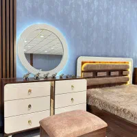 سرویس خواب رویال ـ سرای شاهکار|تخت و سرویس خواب|یزد, |دیوار