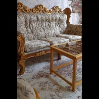 مبل سلطنتی هشت نفره تمیز بدون شکستگی|مبلمان خانگی و میز عسلی|قروه, |دیوار