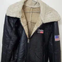 کاپشن چرم بوفالو آمریکایی