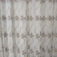 پرده جنس عالی بلندی دومترهفتادو پنج پهنا شش متر|پرده، رانر، رومیزی|نورآباد, |دیوار