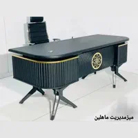 میز پایه فلزی آیسان. میز کنفرانس