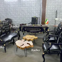 مبلمان اداری انواع مبلمان کلاسیک مدل کویین اقساط|مبلمان اداری|تهران, یافت آباد جنوبی|دیوار