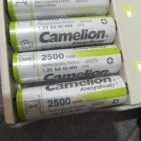 شارژر باتری camelion و ۴ عدد باتری ۲۵۰۰|لوازم جانبی موبایل و تبلت|گرگان, |دیوار