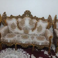 مبل سلطنتی|مبلمان خانگی و میز عسلی|قم, قلعه کامکار|دیوار