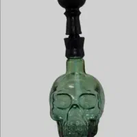 قلیون مینی اسکلتی رنگ سفید 160تومان نو