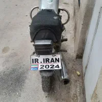 متور سیکلت مزایده ۱۲۵ تمیز