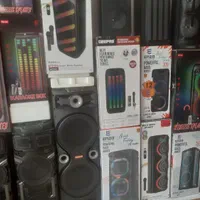 اسپیکر مولتی مدیا  ۸۰ سانتی  بیس دار میکروفن بیسیم|سیستم صوتی خانگی|اصفهان, شفق|دیوار