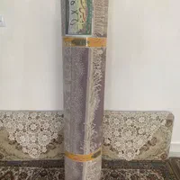 فرش ماشینی زمینه زرشکی عرض 1.5 متر و طول 5 متر|فرش|تهران, سردارجنگل|دیوار