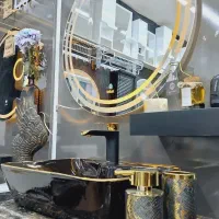 روشویی کابینتی شیک pvc|لوازم سرویس بهداشتی|مشهد, کلاهدوز|دیوار