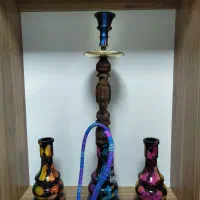 قلیان چوب گردو با تنه رخدار|کلکسیون و سرگرمی|مینودشت, |دیوار