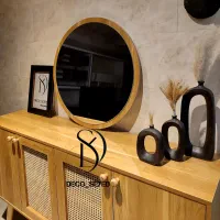 آینه کنسول حصیری آدرین/Adryn|بوفه، ویترین، کنسول|احمدآبادمستوفی, |دیوار