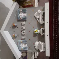 پایه گلدان های چوبی وجاکلیدی های زیبا و کادویی