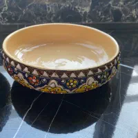 کاسه  سفالیه کار دست|ظروف سرو و پذیرایی|بروجرد, |دیوار