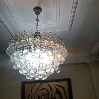 لوستر کریستالی 2عددسالم