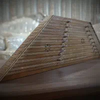 سنتور زمانی تک مهر + کتاب دستور سنتور (نو)|سازهای سنتی|نیشابور, شهرک ولیعصر|دیوار