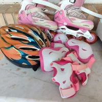 اسکیت صورتی دخترانه