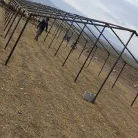 ساخت انواع اسکلت های فلزی با لوله های داربست|مصالح و تجهیزات ساختمان|ایذه, |دیوار