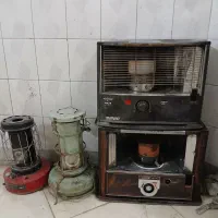۴ عدد بخاری نفتی قدیمی و آنتیک