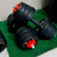 دمبل متغیر جمعا 20 کیلوگرم (اصل) (آکبند نو)|تجهیزات ورزشی|سنندج, |دیوار