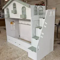 تخت دوطبقه نوجوان|تخت و سرویس خواب|احمدآبادمستوفی, |دیوار