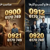 0912سریالی(بینظیر)مناسب کسب وکارهاوشرکت هاوخانواده