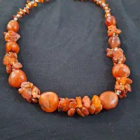 گردنبند عقیق یمنی قدیمی