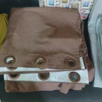 پرده قهوه ای