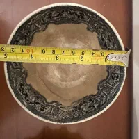 کاسه قدیمی آنتیک قاجاری فرمایشی|کلکسیون اشیاء عتیقه|تهران, بلوار کشاورز|دیوار